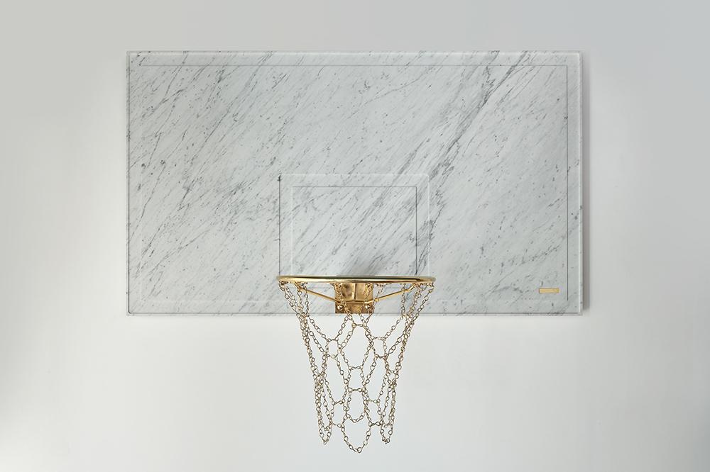 Gold Basketball Hoop