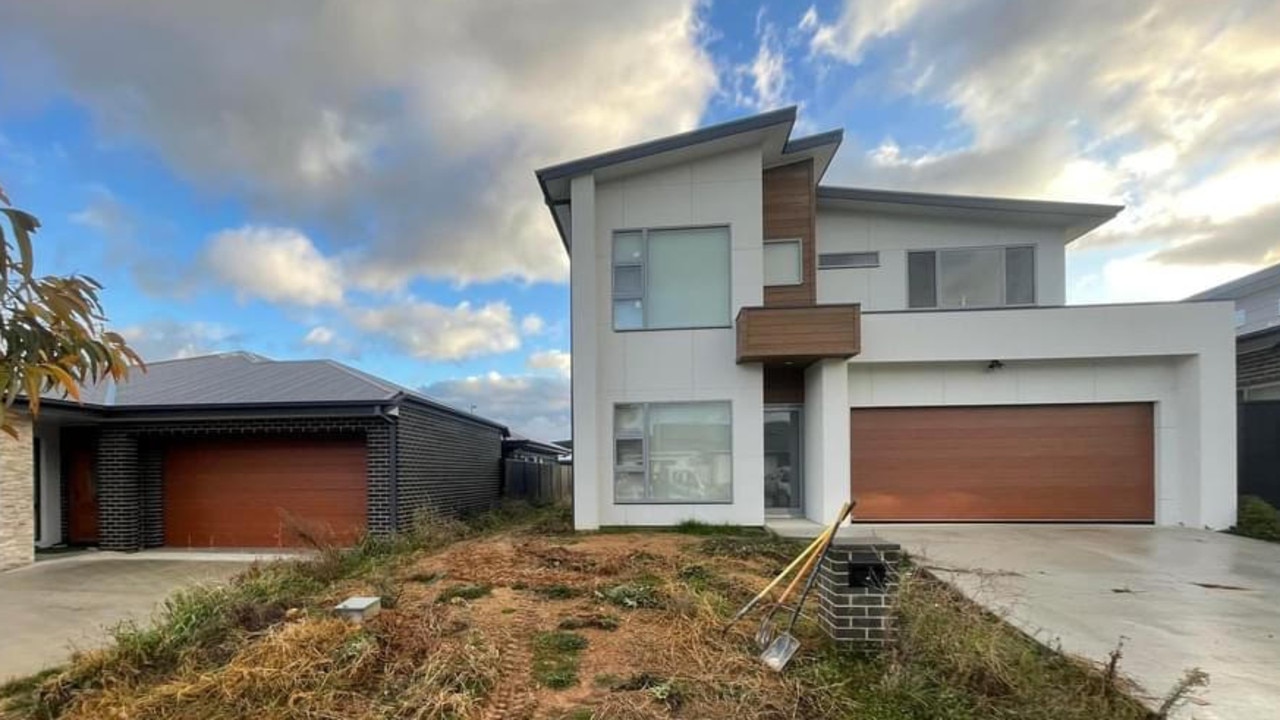 Noah’s home was built in Canberra. Picture: Supplied