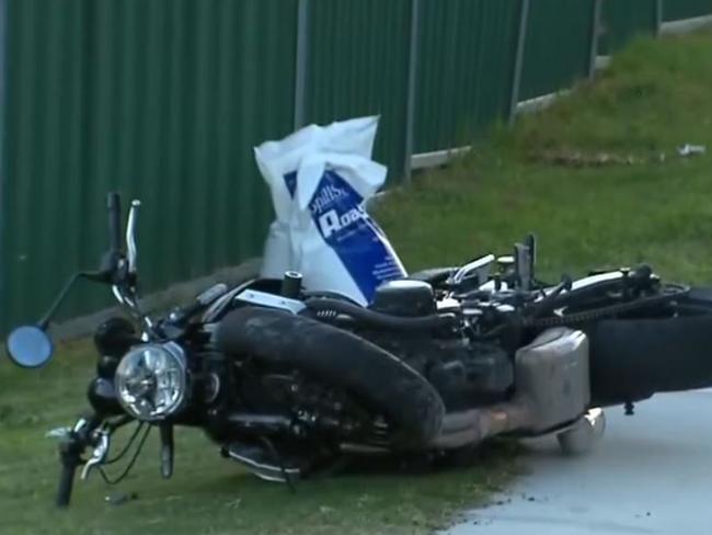 The scene of the crash on Cotlew St in Southport. Picture: 9 Gold Coast News.