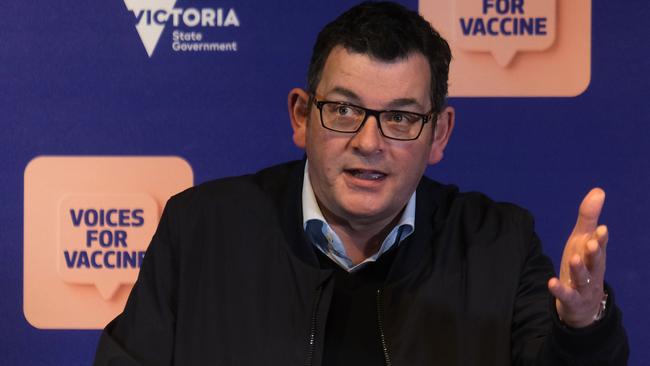 Victorian Premier Daniel Andrews. Picture: NCA NewsWire / Luis Ascui