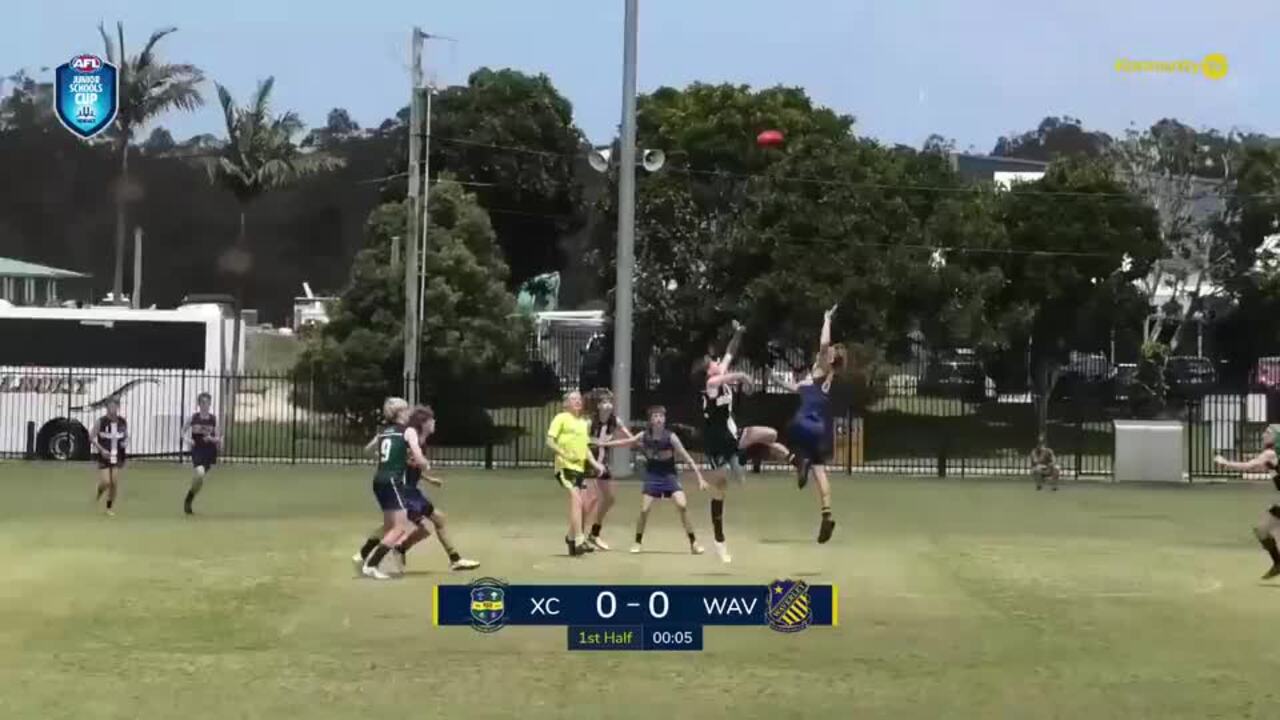 Replay: Xavier High School v Waverley College (Boys Div 1) 2024 AFL NSW/ACT Junior   Schools Cup State finals