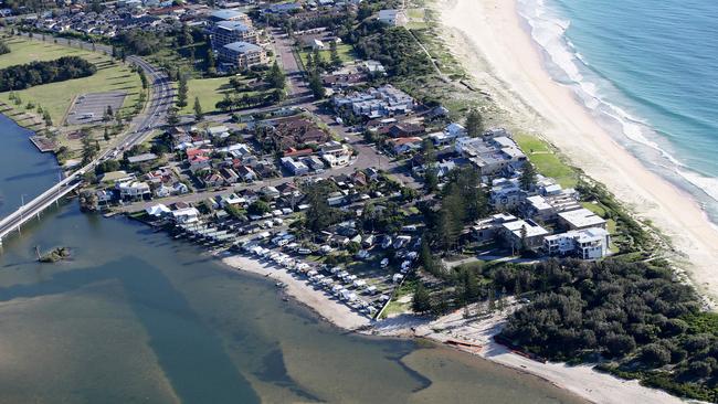 Dunleith tourist park at The Entrance North was a key site but is yet to be developed. Picture:Peter Clark