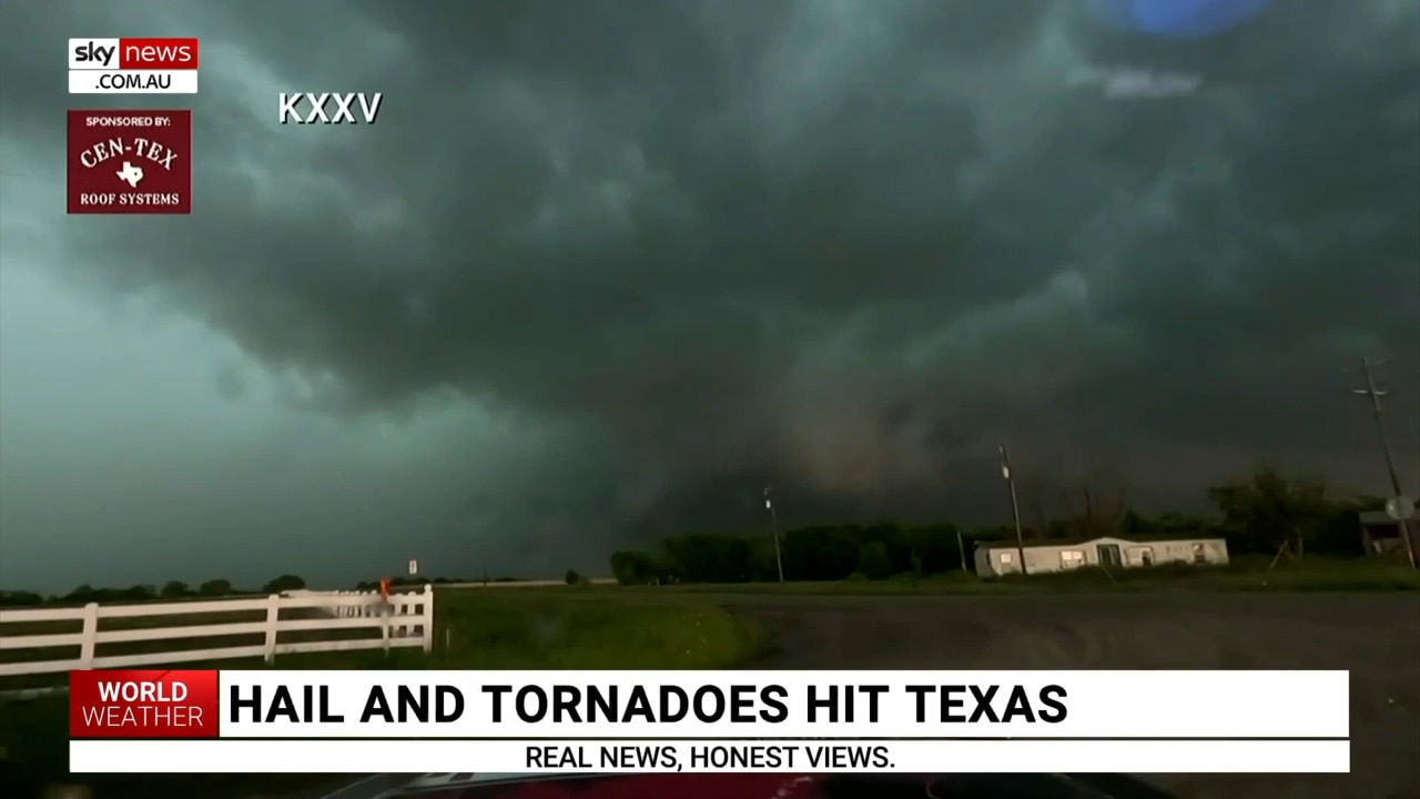 Wild weather sweeps through Texas bringing tornadoes and huge ...