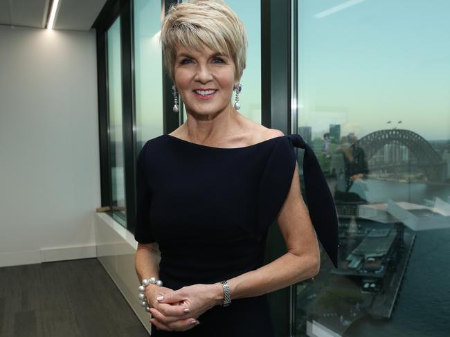 Julie Bishop, former foreign minister to Australia is offering the government her assistance in securing the release of Australians detained in Iran. Picture: Britta Campion/The Australian