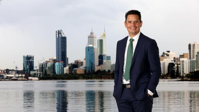 WA Treasurer Ben Wyatt at South Perth. Picture: Colin Murty