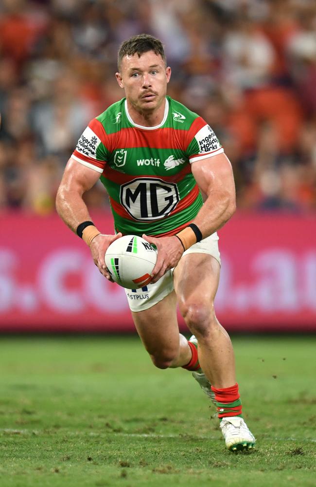 Rabbitohs star Damien Cook has copped plenty of criticism for his form so far in 2024. Credit: NRL Images.