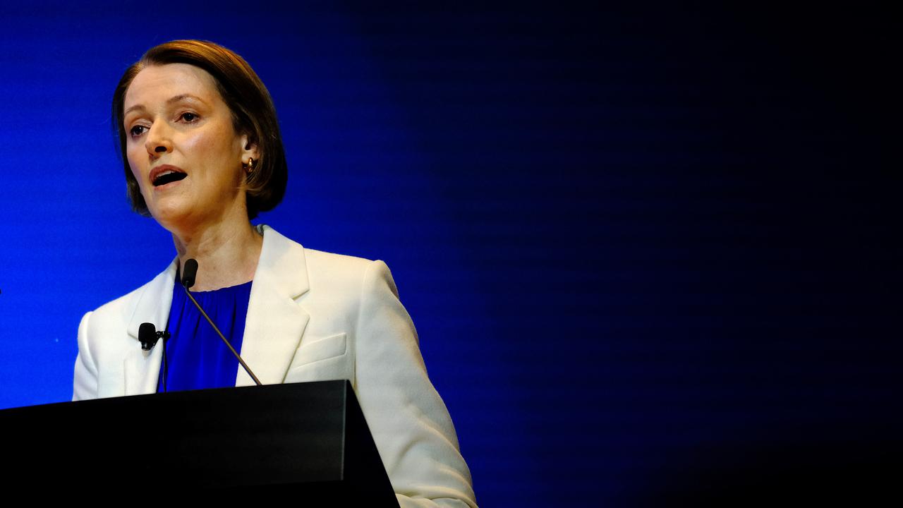 Telstra chief executive Vicki Brady said 16 million Australians benefited from Telstra dividends. Picture: NewsWire / Luis Ascui