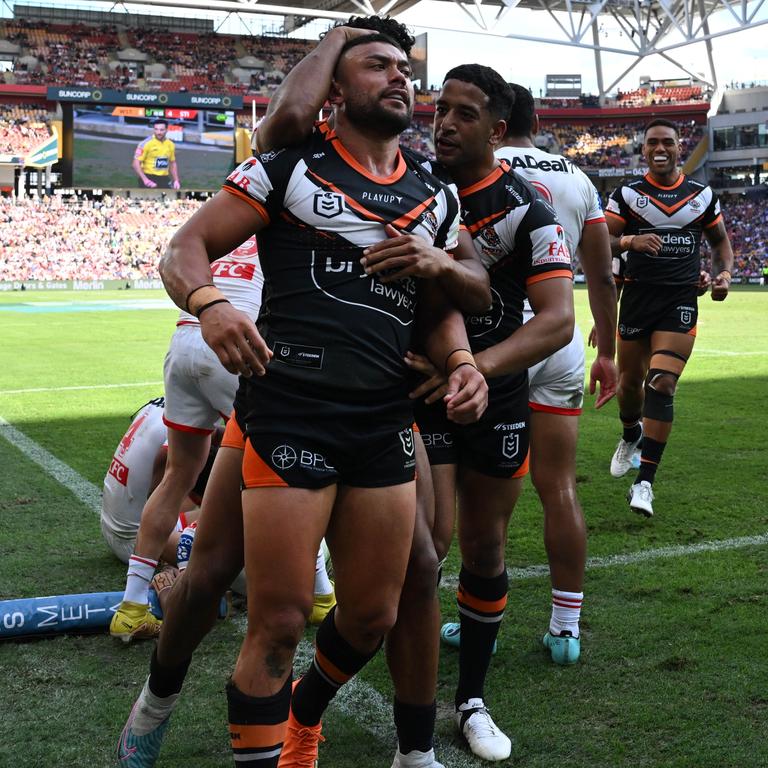 The Wests Tigers are on a two-game winning streak.