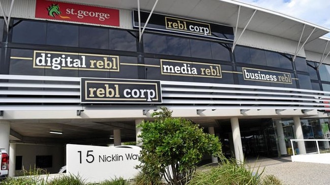 Rebl Corp's head office was based out of the Sunshine Coast.