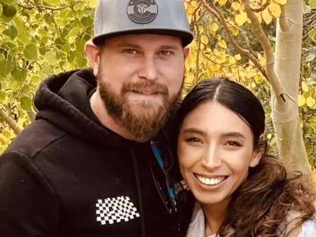 Virginia Giuffre's brother, Sky Roberts, and his wife Amanda are devastated by her death. Picture: Facebook