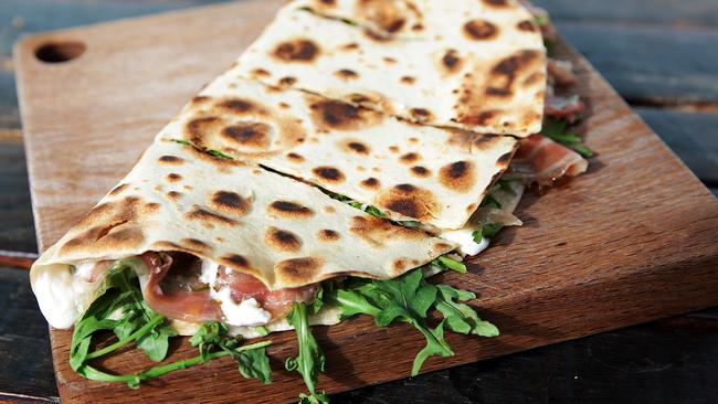 10: La Piadina, Bondi: When people think of Italian bread, ciabatta or focaccia spring to mind. But this Bondi restaurant is all about thin, flat bread sandwiches from the Romagna region which are cooked to order and served warm at roadside kiosks in Italy.