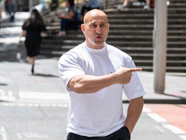 Tarek Zahed was charged for slapping a man at Crown’s a’Mare upmarket Italian restaurant. Picture: NCA NewsWire/James Gourley