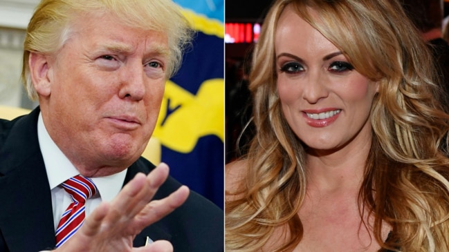 Stormy Daniels describes alleged sexual encounter with Donald Trump