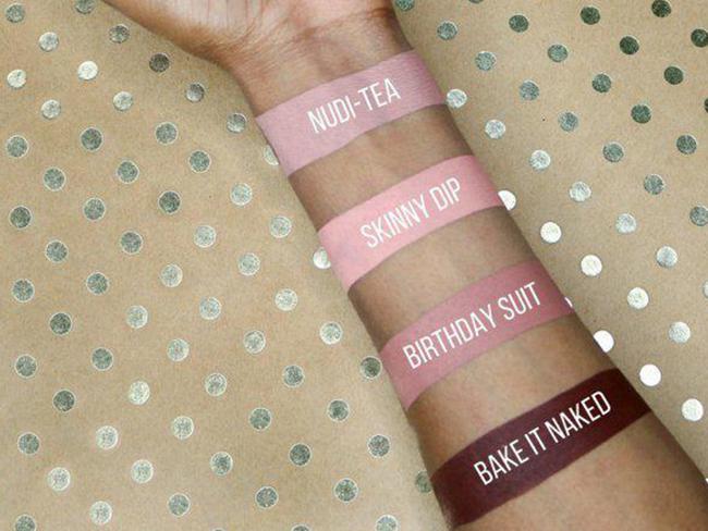 Nutella makeup. Picture: Beauty Bakerie