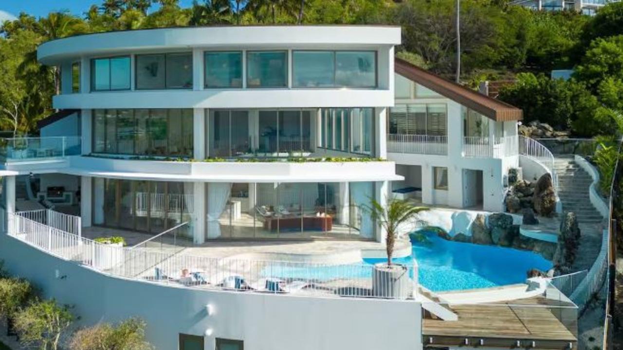 Casa Rotunda on Hamilton Island can accommodate up to 16 guests. Photo: Airbnb