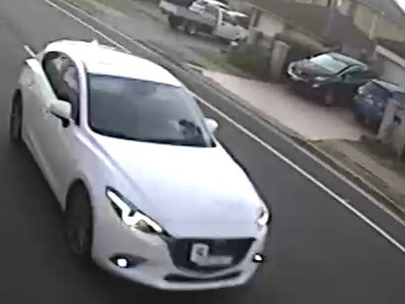 The getaway car driven by Sophie Massie. Picture: NSW Police