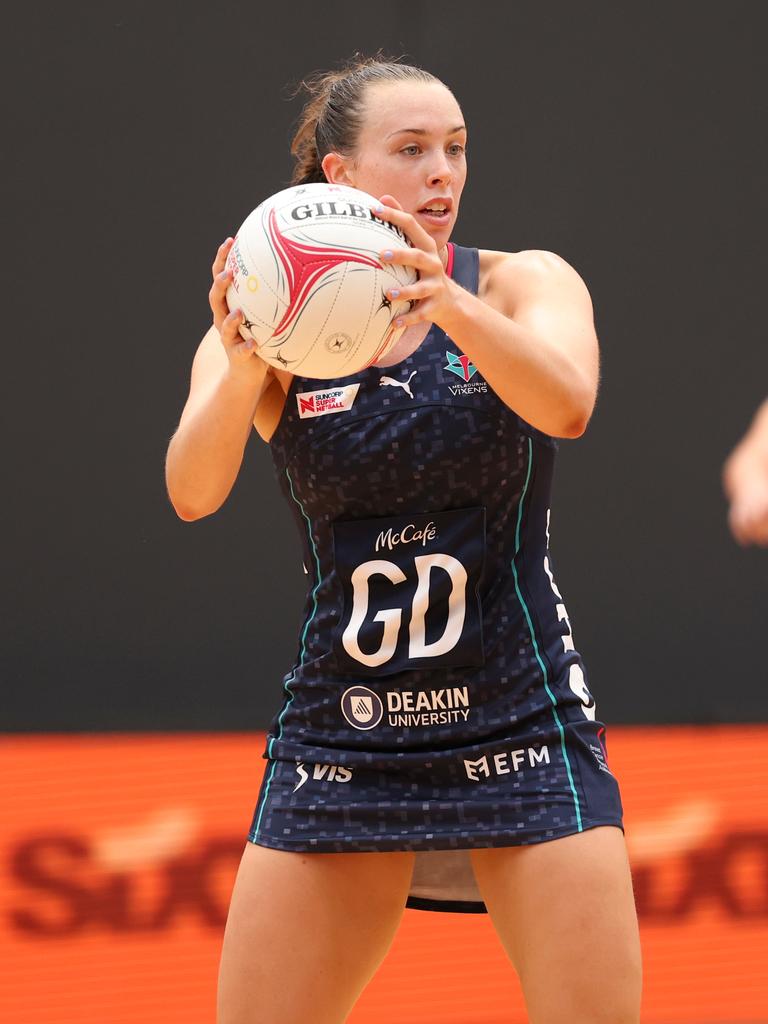 Olivia Lewis from Melbourne Vixens. Photo: Grant Treeby / NV