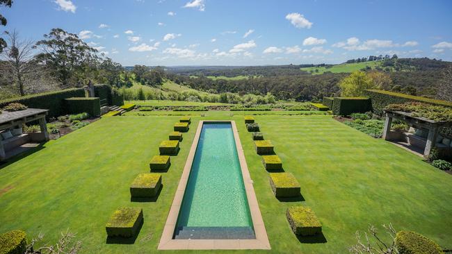 Pool with a view.