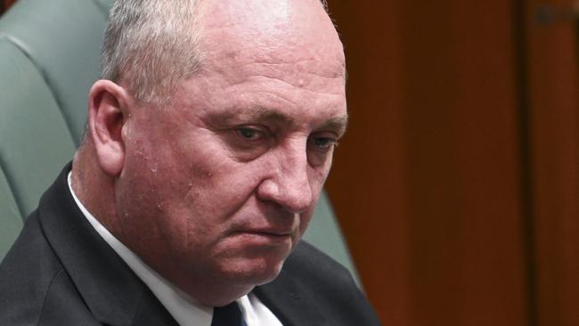 Mr Joyce sitting in the House during Question Time on February 13. Picture: Martin Ollman/NCA NewsWire