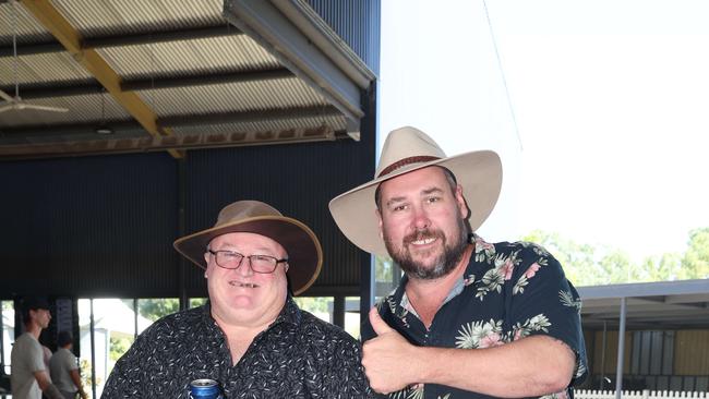 MELBOURNE, AUSTRALIA - MARCH 2 2024 Bowen Couch and Buddha Jenkins Attend the Wangaratta Cup Picture: Brendan Beckett