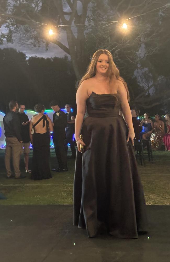 The students of Hervey Bay State High School enjoy their formal.