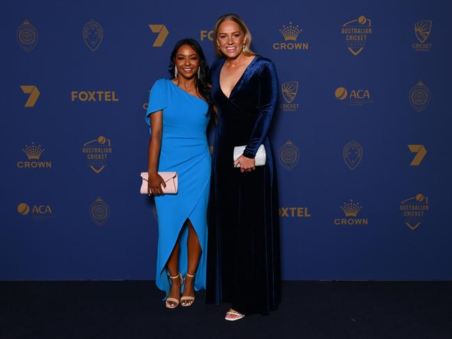 Alana King at the awards. Picture: Hancock/Getty Images for Cricket Australia