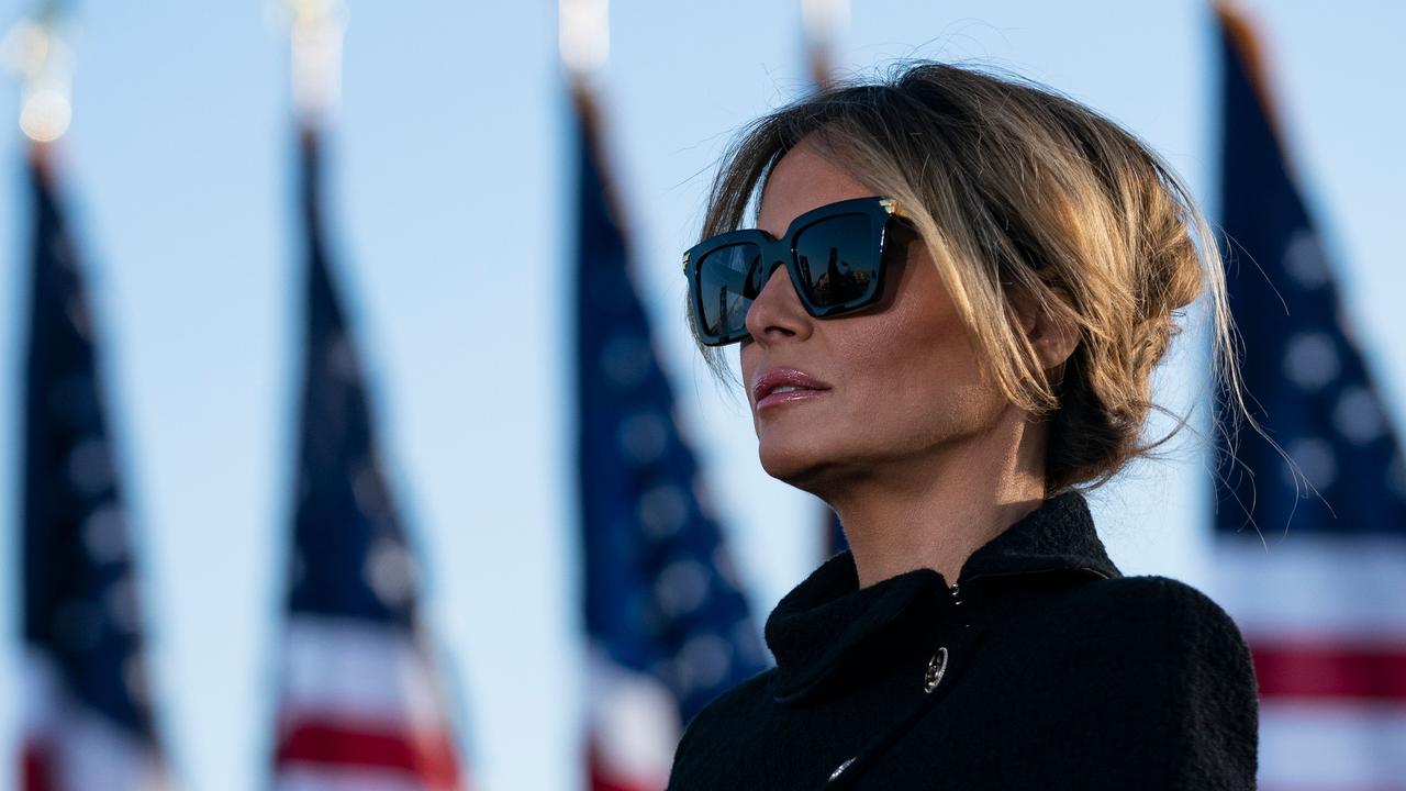 Melania Trump is apparently ‘counting down the minutes’ until she can divorce her husband. Picture: Alex Edelman/AFP