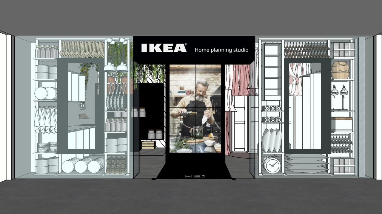 An artist’s impression of Ikea’s new Home Planning Studio.