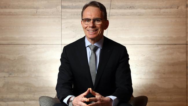 Former BHP CEO Andrew Mackenzie. Picture: Aaron Francis