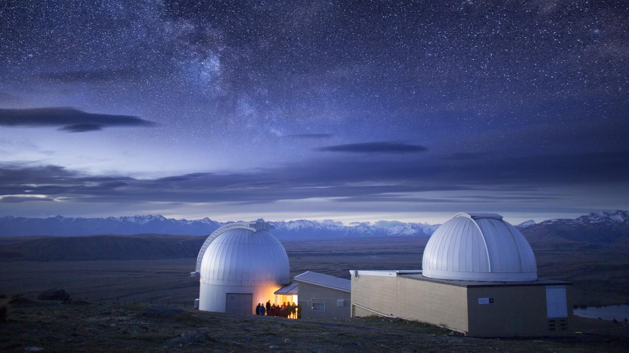 Mt John Observatory. Picture: Vaughan Brookfield