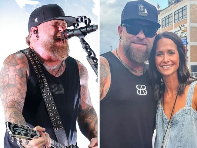 Brantley Gilbert had to abruptly halt his show when his wife went into labour on the tour bus.