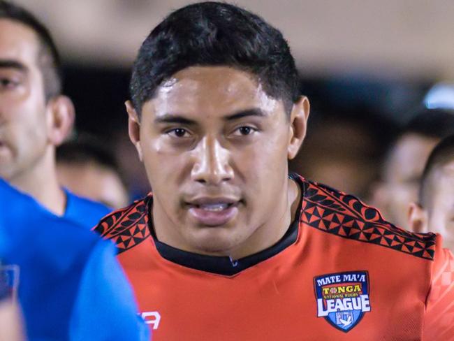 Crowd favourite Jason Taumalolo runs out at Callendar Park.