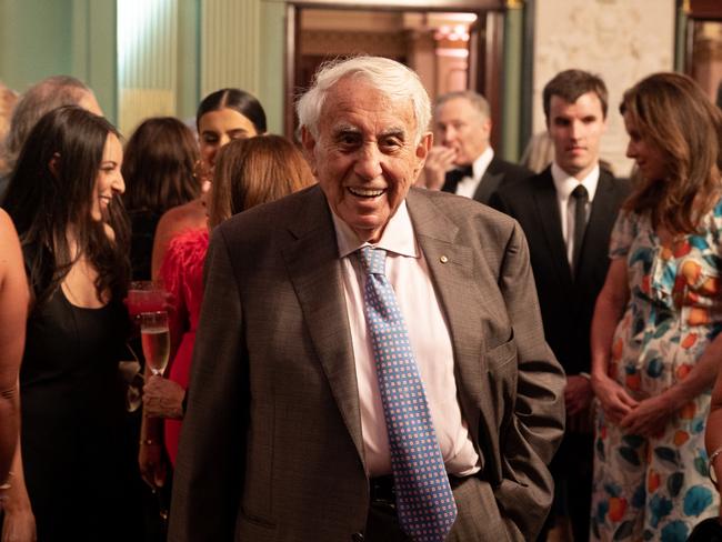 Harry Triguboff pictured at his 90th birthday celebrations. Picture: Esteban La Tessa,