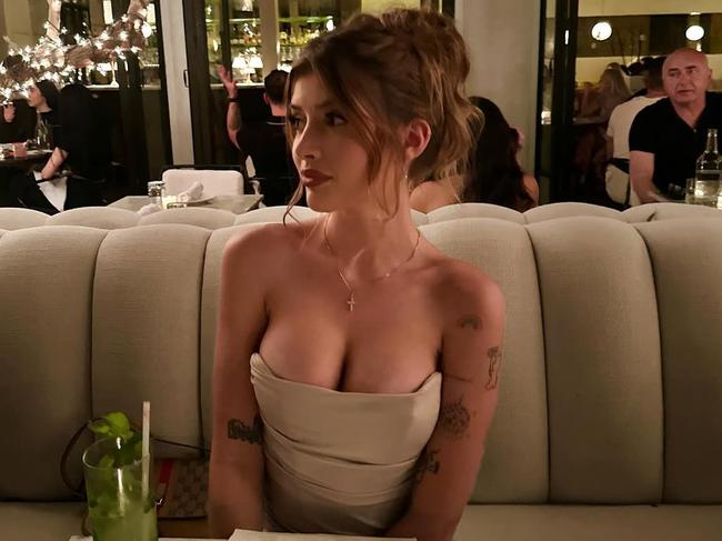 Sheen revealed she got silicone, 350cc implants. Picture: Instagram
