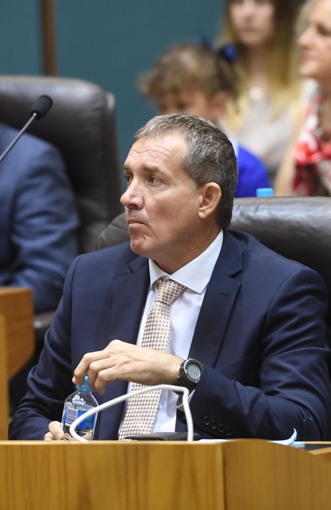 The Deputy Opposition Leader Gerard Maley supported the Bill but not before peppering the government with criticisms. Picture: Katrina Bridgeford.