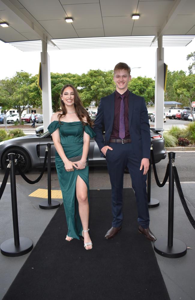 Sacha and Luca Turrekens at the Burnside State High School formal 2024.