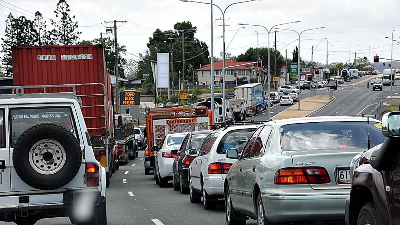 Traffic delays on the Bruce Highway are all too common.