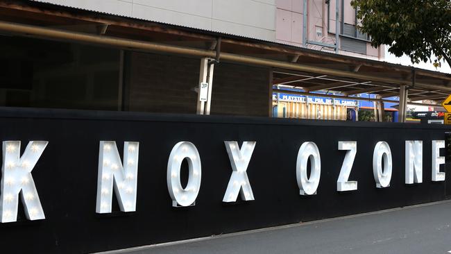 Signage and lights were installed at Knox Ozone in 2017 while a replacement for Switch was being built. File picture.