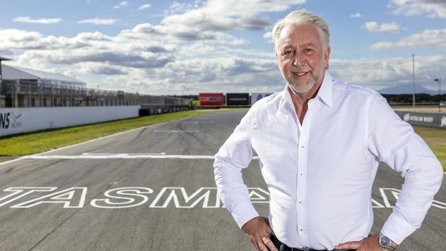 CEO of Supercars Australia, Shane Howard. Supercars Symmons Plains Raceway, Tasmania Australia.