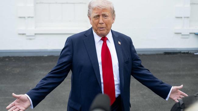 US President Donald Trump. Picture: SAUL LOEB / AFP