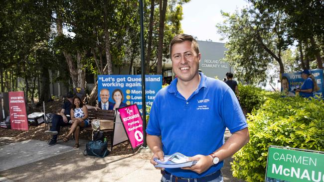 Henry Pike will be the LNP candidate for Bowman. Pic Mark Cranitch.