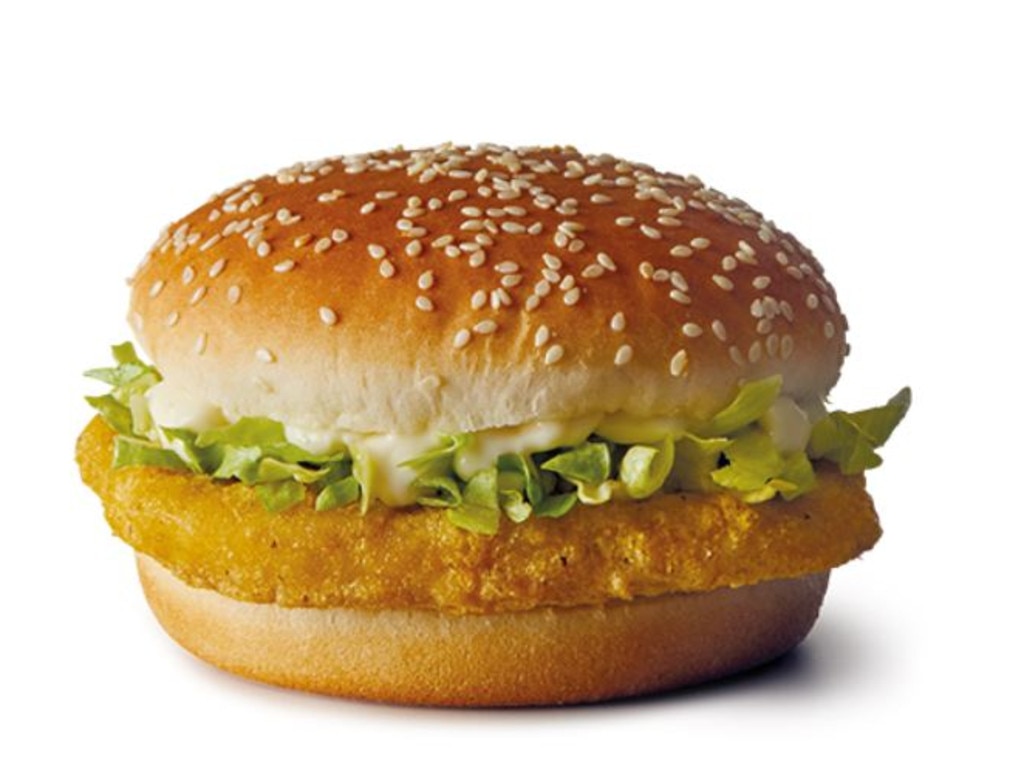 For one day only, McDonald’s is practically giving away their beloved McChicken burgers for free, selling them for just $1. Picture: Supplied