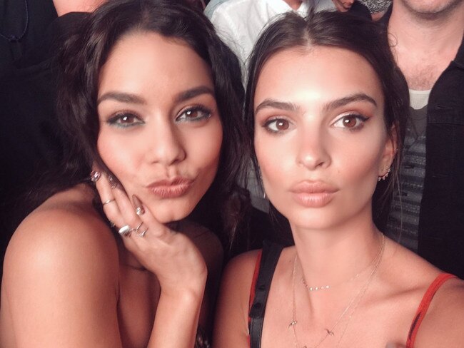 Coachella 2016 on social media... Vanessa Hudgens and Emily Ratajkowski. Picture: Instagram