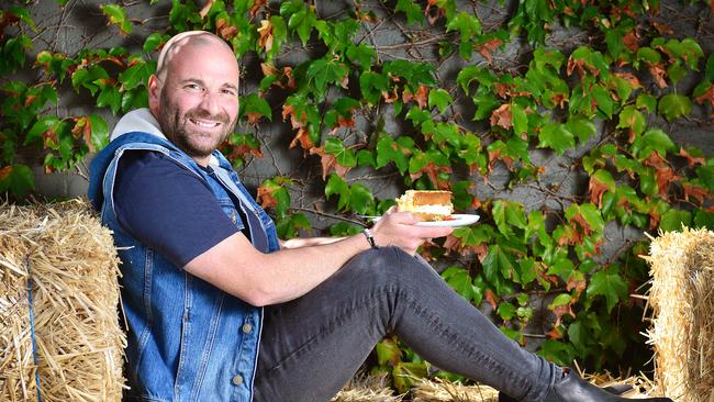 George Calombaris will be heading to the Gippsland town of Jidivick to judge the CWA cakes competition. Picture: Nicki Connolly