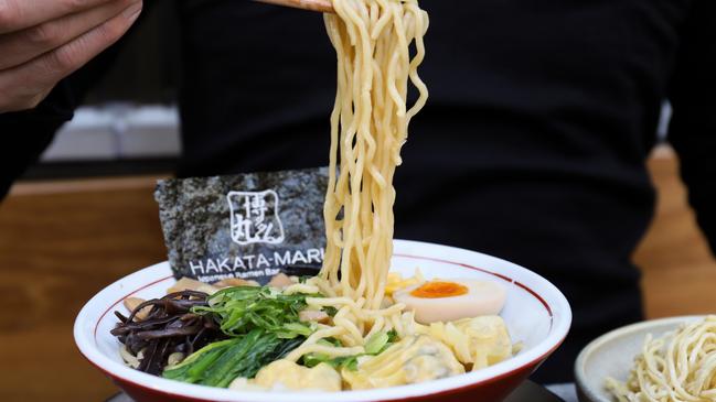 The tasty ramen noodles. Picture: Jenifer Jagielski