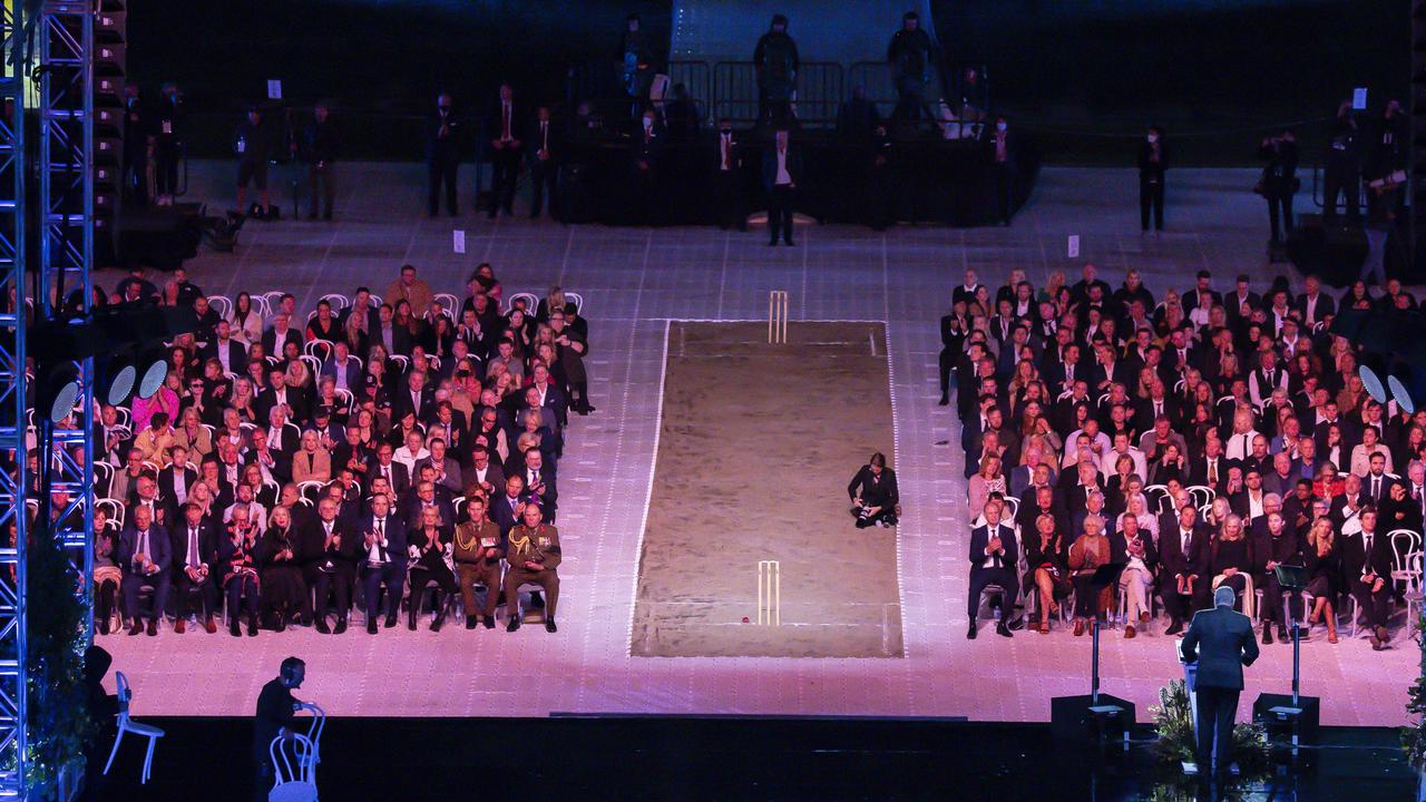 So many people came to pay their respects. (Photo by Sam Tabone/Getty Images)