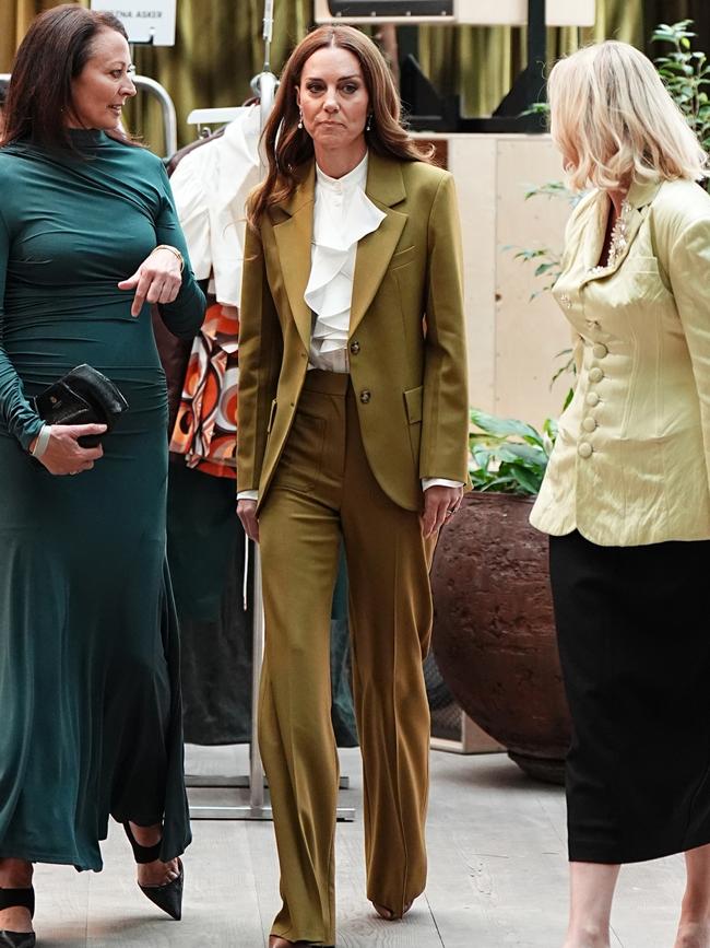 Kate’s outfit choices are always well thought out. Picture: Aaron Chown - WPA Pool/Getty Images