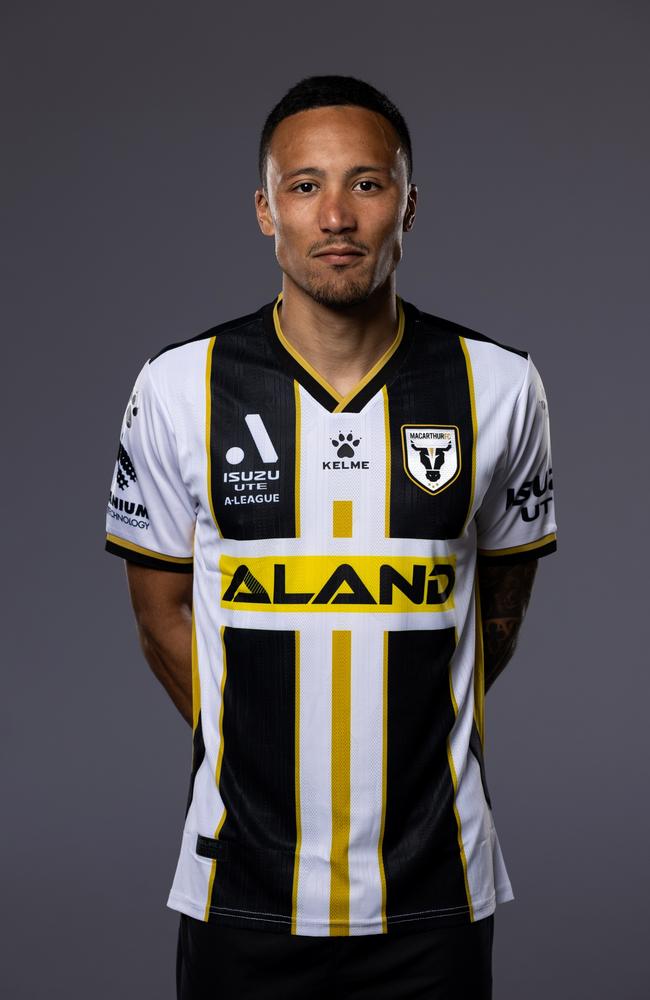 Kearyn Baccus during the MacArthur FC A-League headshots session at Fairfield Showgrounds (Picture: Matt King/Getty Images