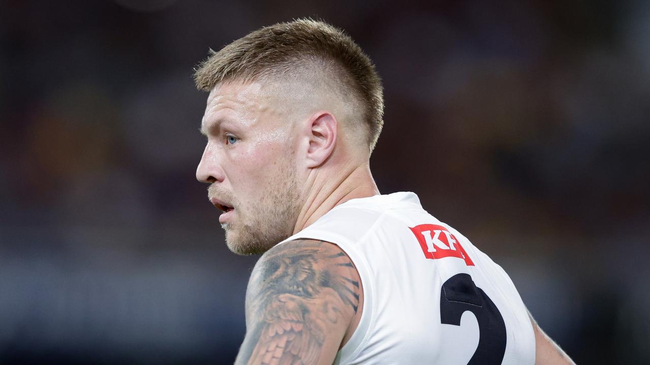 Jordan De Goey is in serious doubt. Picture: Russell Freeman/AFL Photos via Getty Images