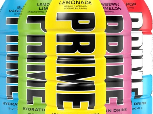 The drink, launched by YouTube stars Logan Paul and KSI, triggered fights among queueing fans when it went on sale. Picture: Prime